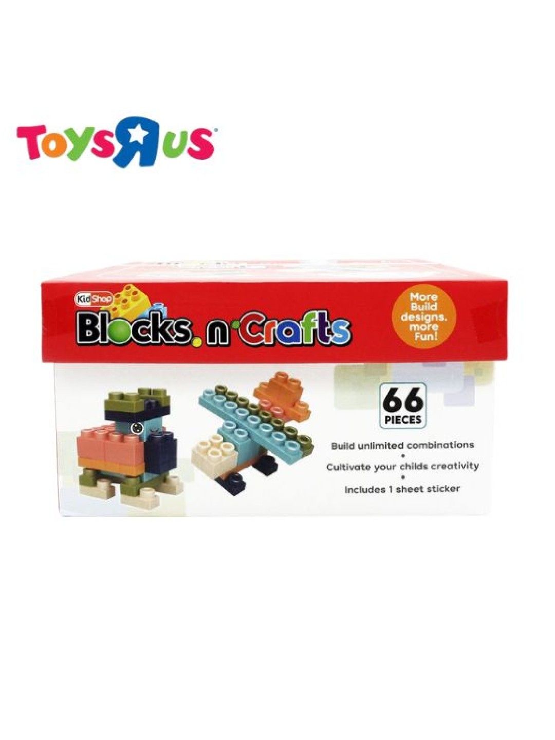 Toys R Us KidShop Soft BlocK Boys (66pcs)