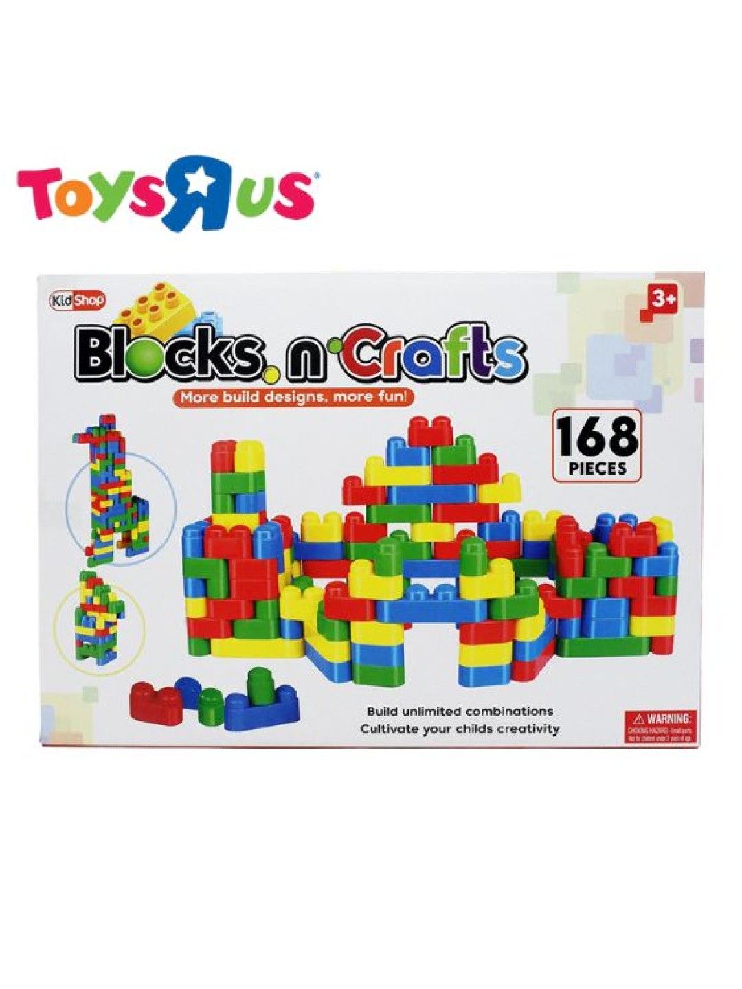 Toys R Us KidShop Blocks n' Crafts (168pcs)