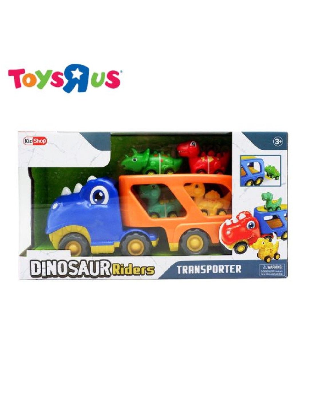Toys R Us KidShop Dinosaur Riders Transporter (Blue/Orange- Image 1)