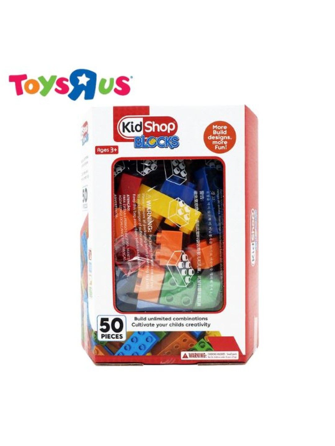 Toys R Us KidShop Blocks 50pcs (No Color- Image 1)