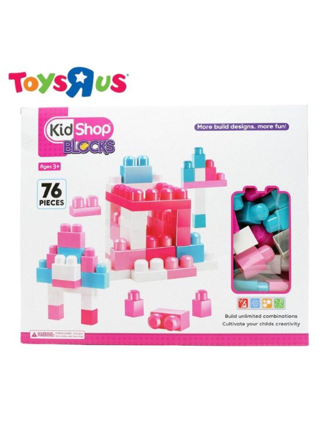 Toys R Us KidShop Blocks 76pcs (No Color- Image 1)