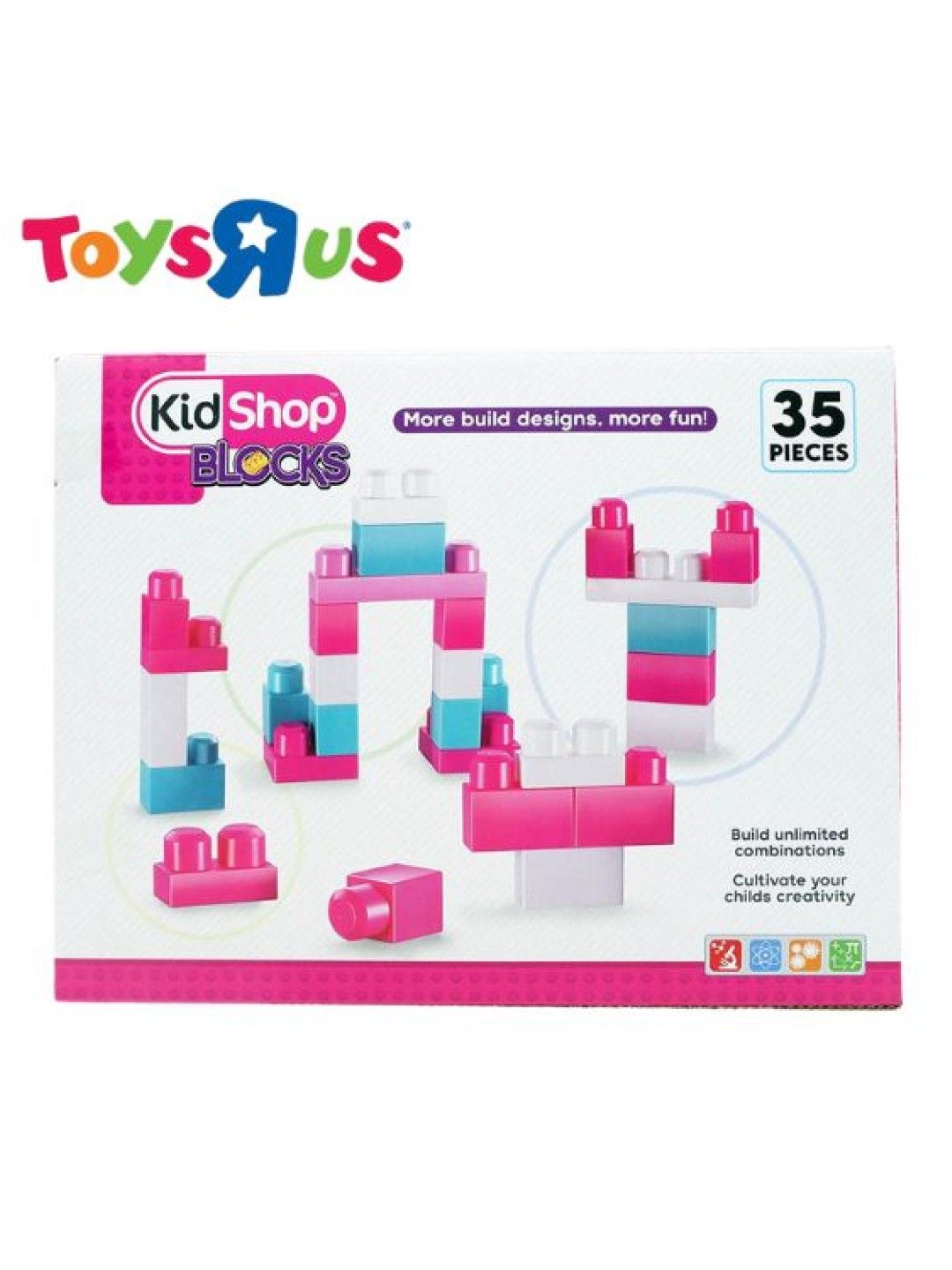 Toys R Us KidShop Blocks 35pcs (No Color- Image 1)