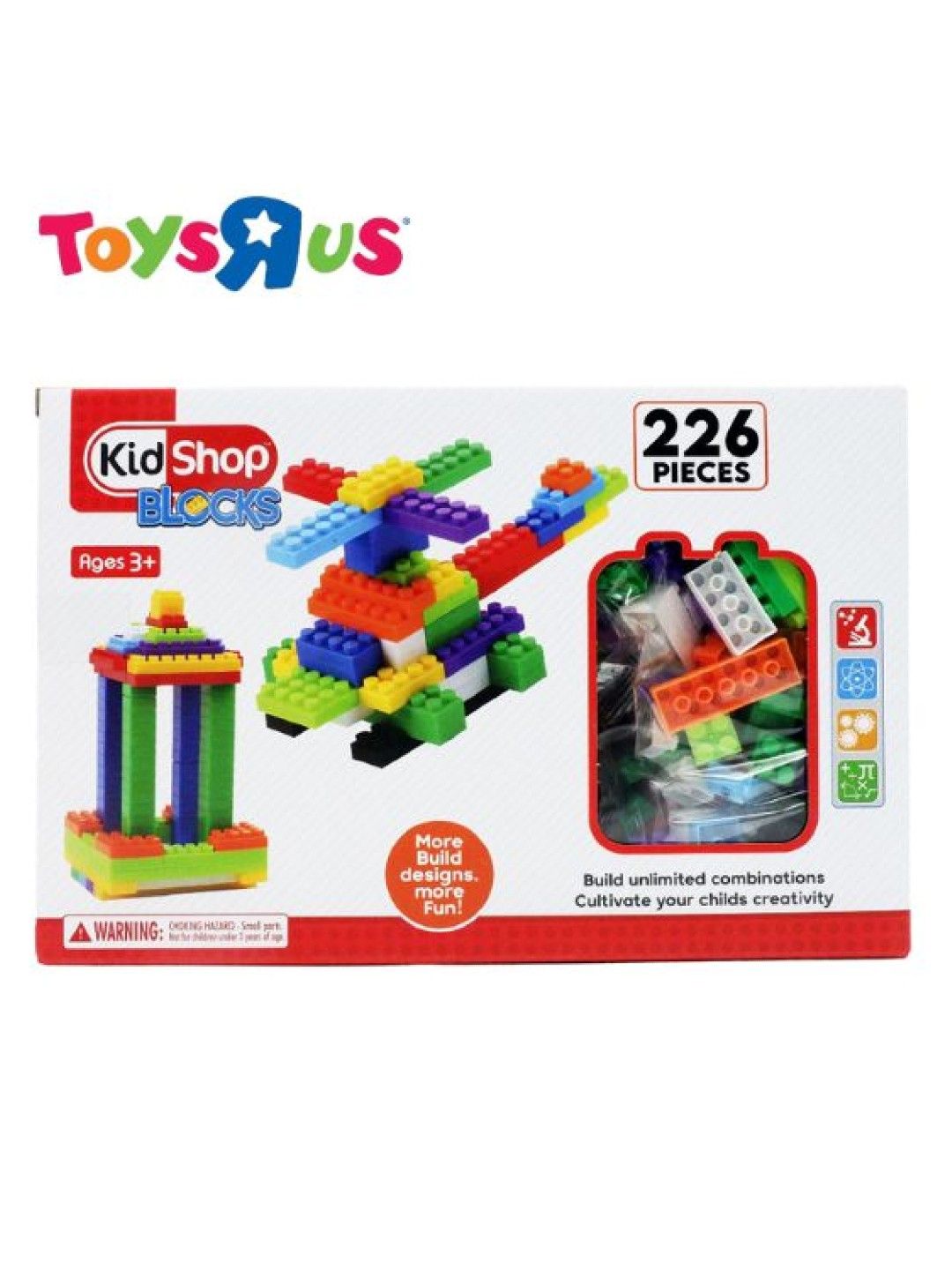 Toys R Us KidShop Blocks 226pcs (No Color- Image 1)