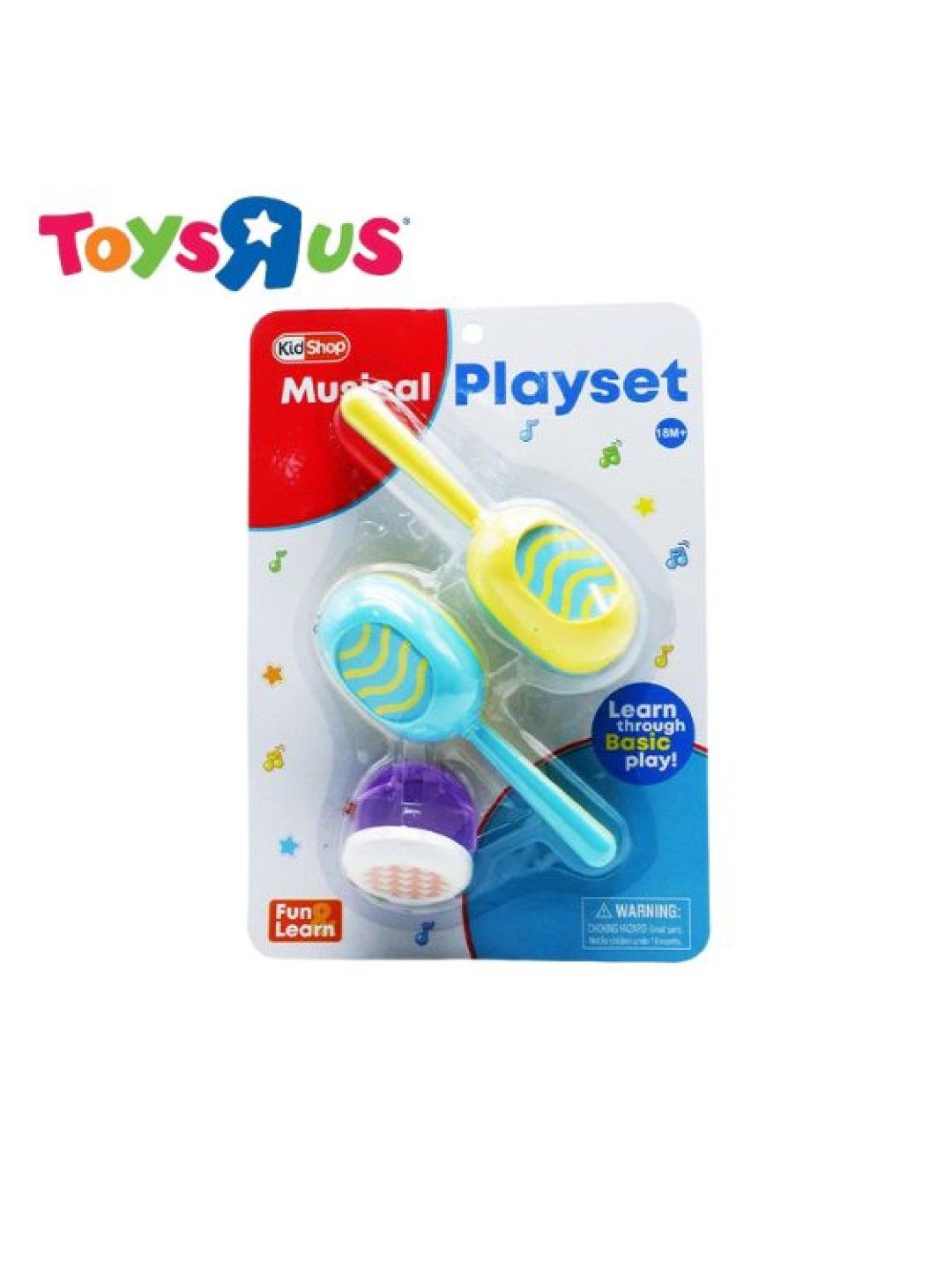Toys R Us KidShop Musical Set - Castanets with Maracas (No Color- Image 1)
