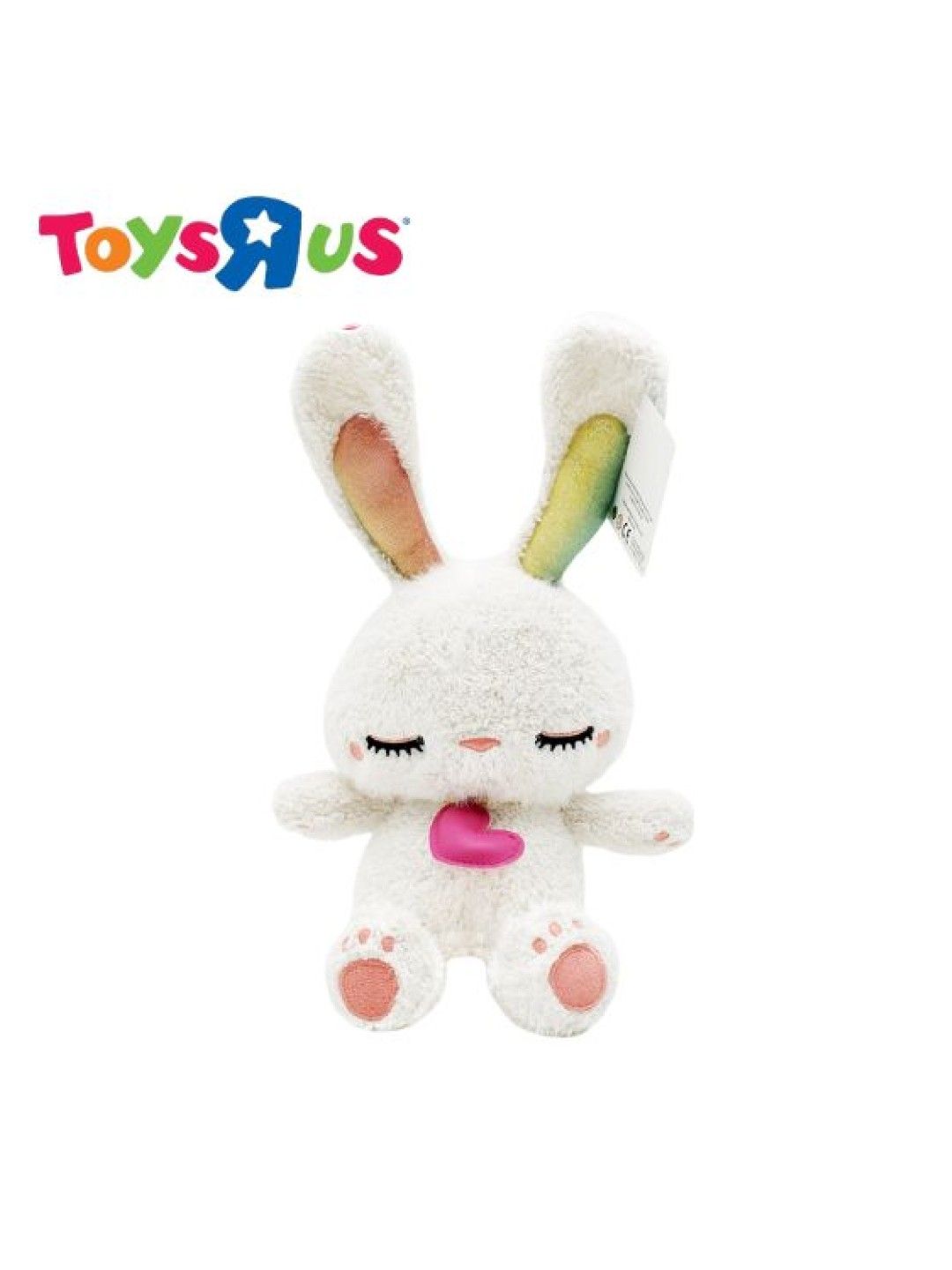 Toys R Us KidShop Rabbit Plush with Heart (30cm) (White- Image 1)
