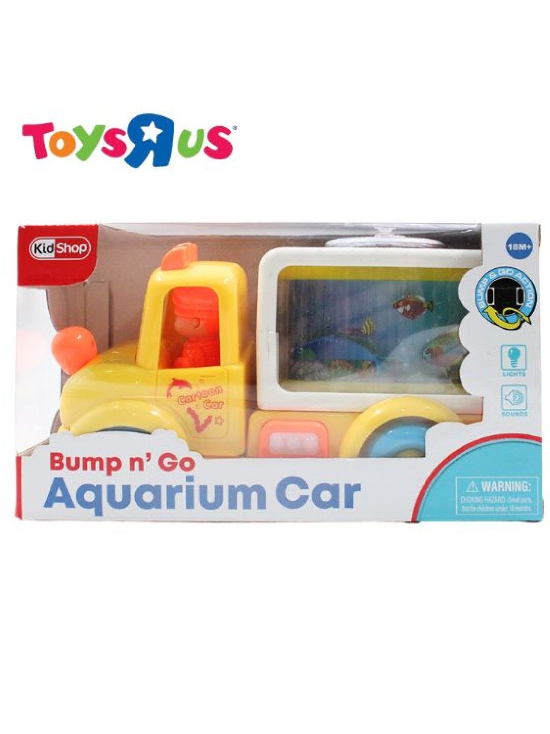 Toys R Us KidShop Bump N' Go Aquarium Car Vehicle (No Color- Image 1)