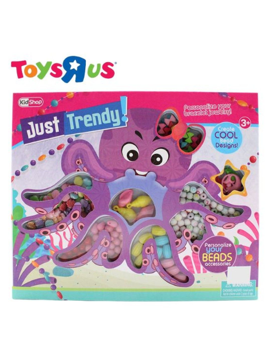 Toys R Us Kidshop Just Trendy Personalized Bracelet Jewelry - Octopus (No Color- Image 1)