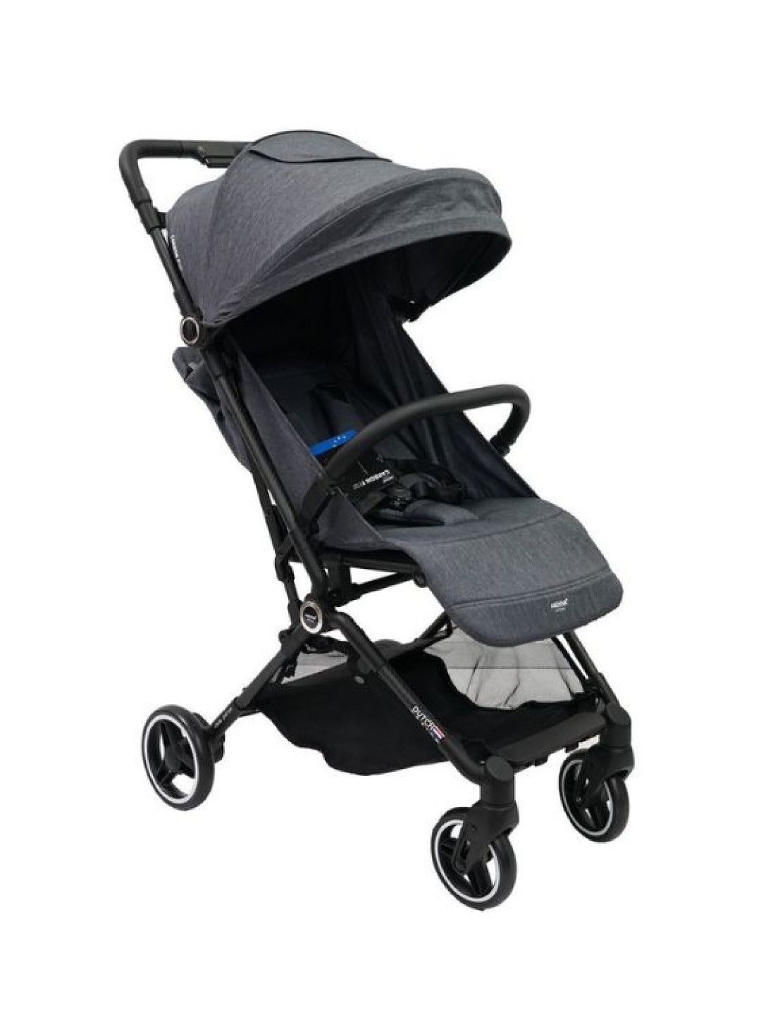 Akeeva Carbon Fiber Stroller (Carbon-F) Cabin Sized (Grey- Image 1)