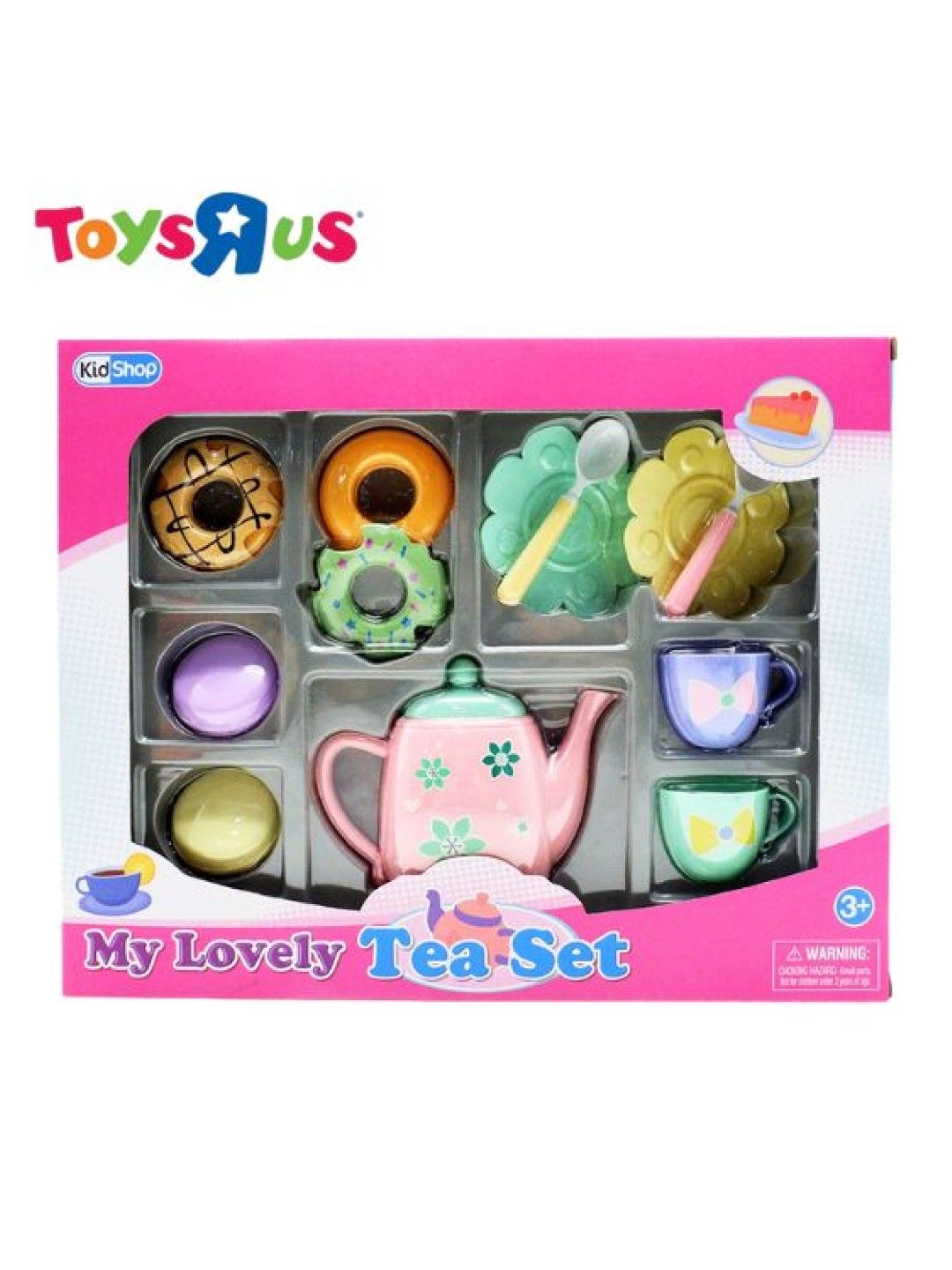 Toys R Us KidShop Tea Party Set with Donut (No Color- Image 1)