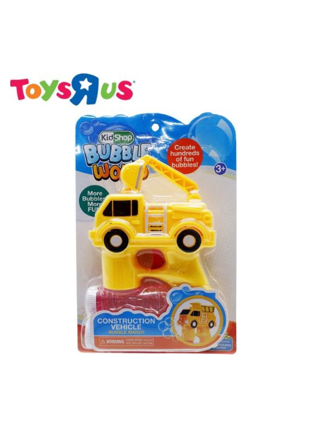 Toys R Us KidShop Bubble World Construction Vehicle Bubble Maker (No Color- Image 1)