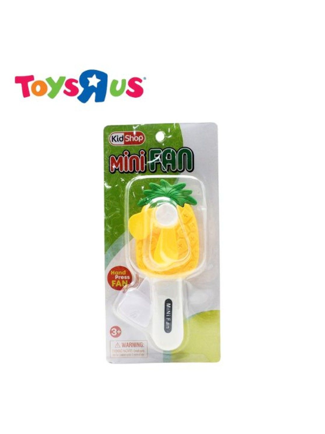 Toys R Us KidShop Mini Manual Fan - Pineapple (No Color- Image 1)
