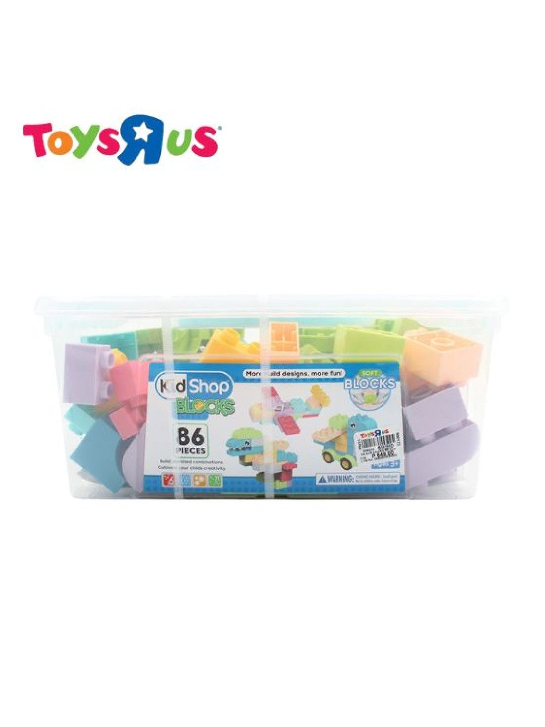 Toys R Us KidShop Soft Blocks 86 Pieces (No Color- Image 1)