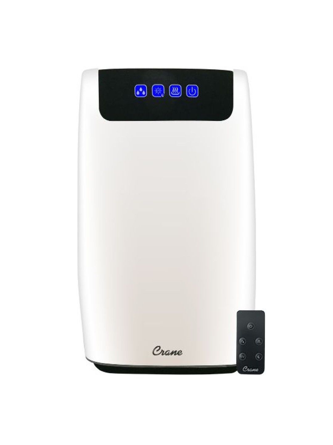 Crane 4-in-1 TRUE HEPA Cool & Warm Mist Humidifier with Remote - White (No Color- Image 1)