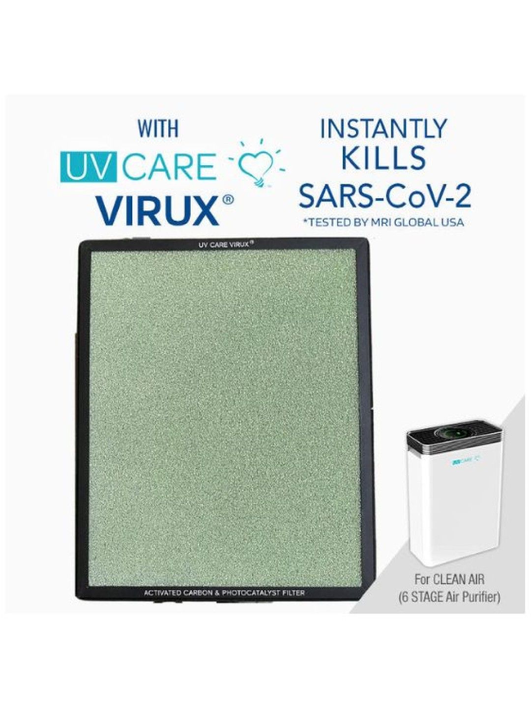UV Care Filter Replacement for Clean Air Purifier (6 Stage Air Purifier) (No Color- Image 1)