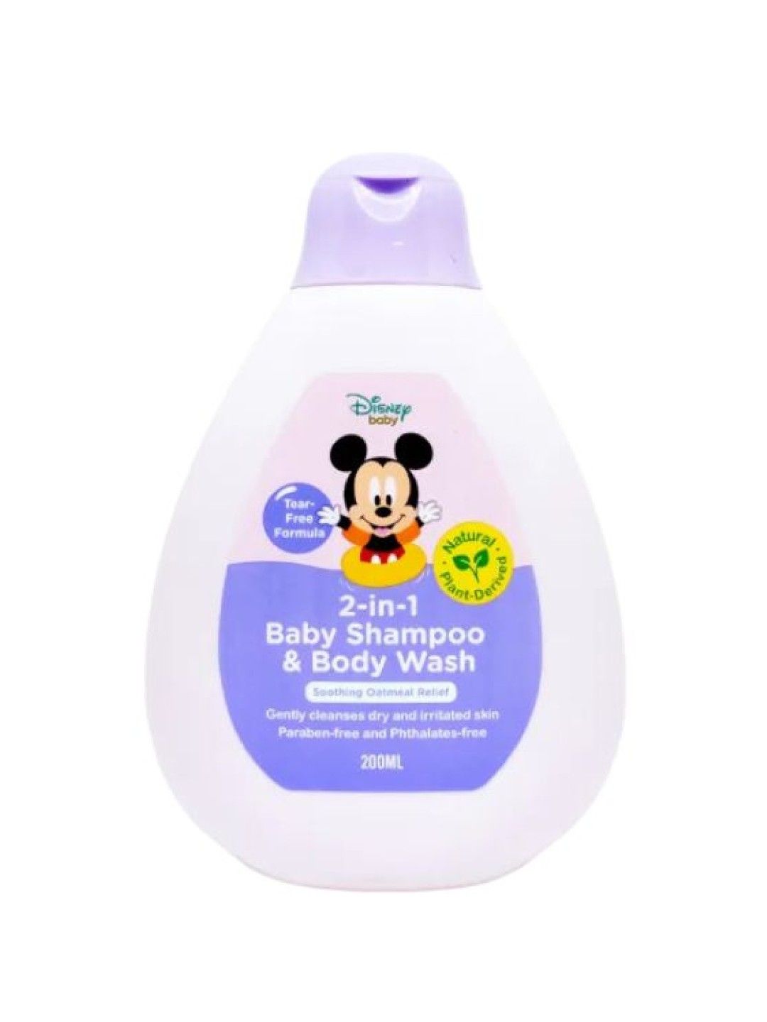 Li'l Sunflower Disney Baby 2-in-1 Baby Shampoo and Body Wash Soothing Oatmeal Relief (200ml)