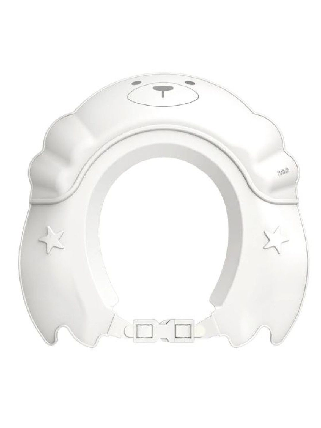 Poled Shower Cap (White- Image 1)