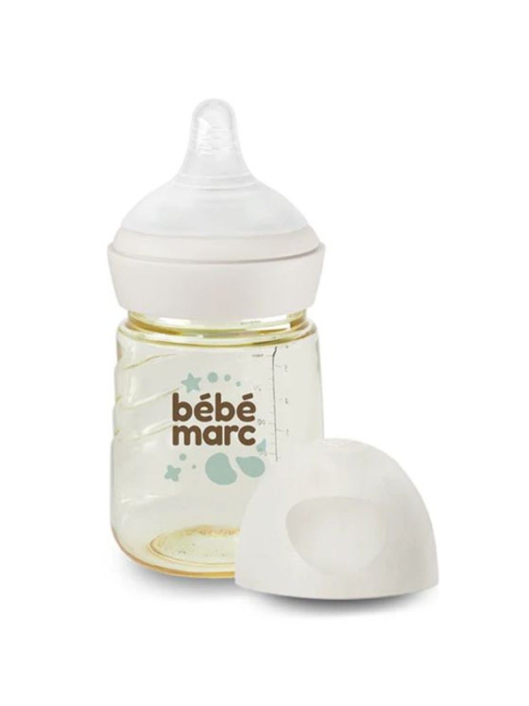 Marcus & Marcus BebeMarc Antibacterial Natural Feeding PPSU Bottle (180ml)