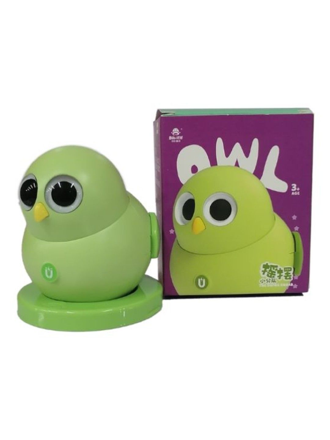 Apolo Wobble Wobble Preschool Toys - Owlel (Green- Image 3)