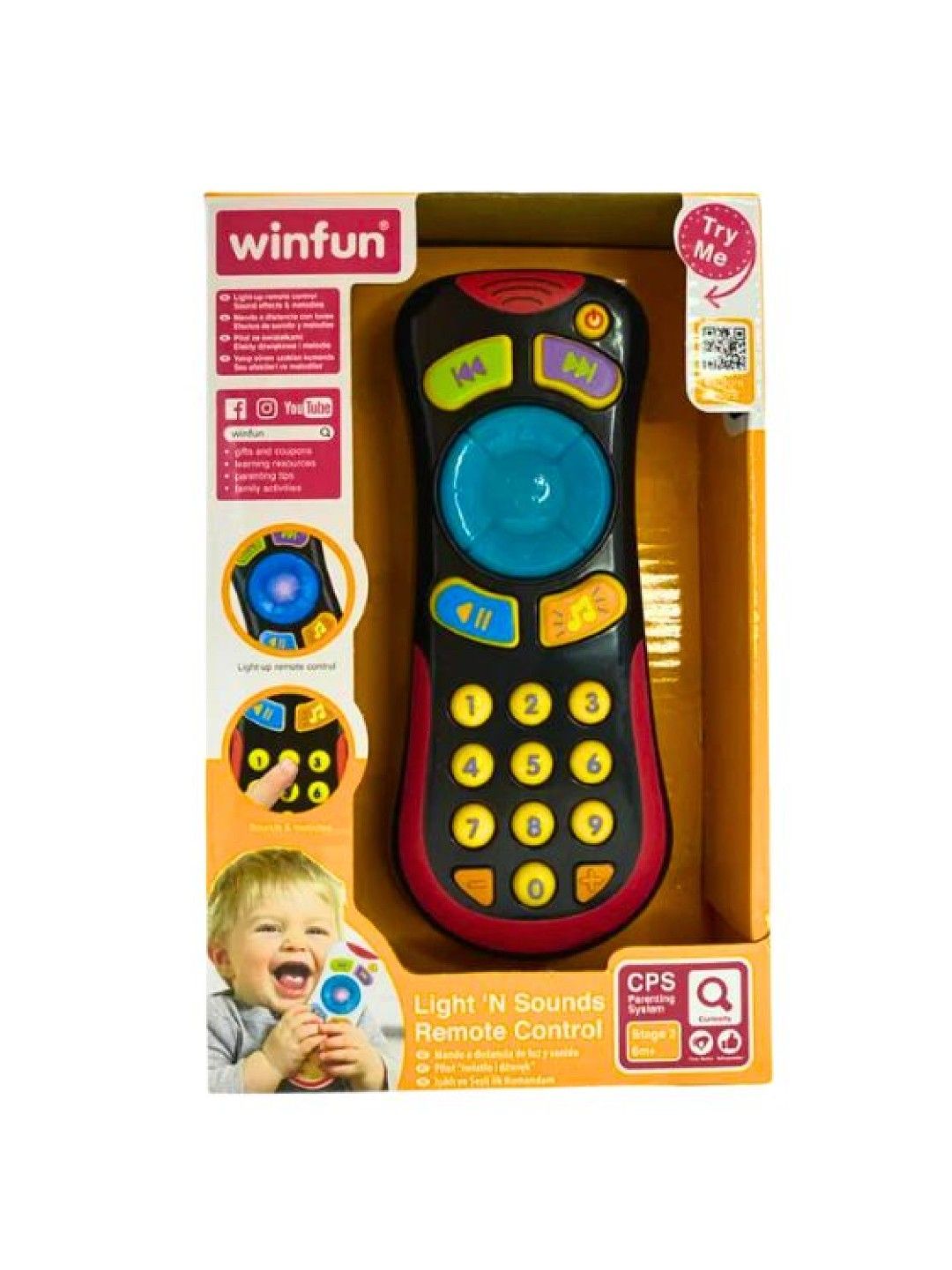 winfun Light 'N Sounds Remote Control (No Color- Image 1)