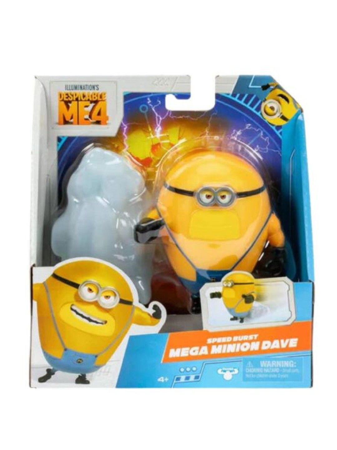 Despicable Me 4 Mega Minions Dave - Speed Burst (No Color- Image 3)