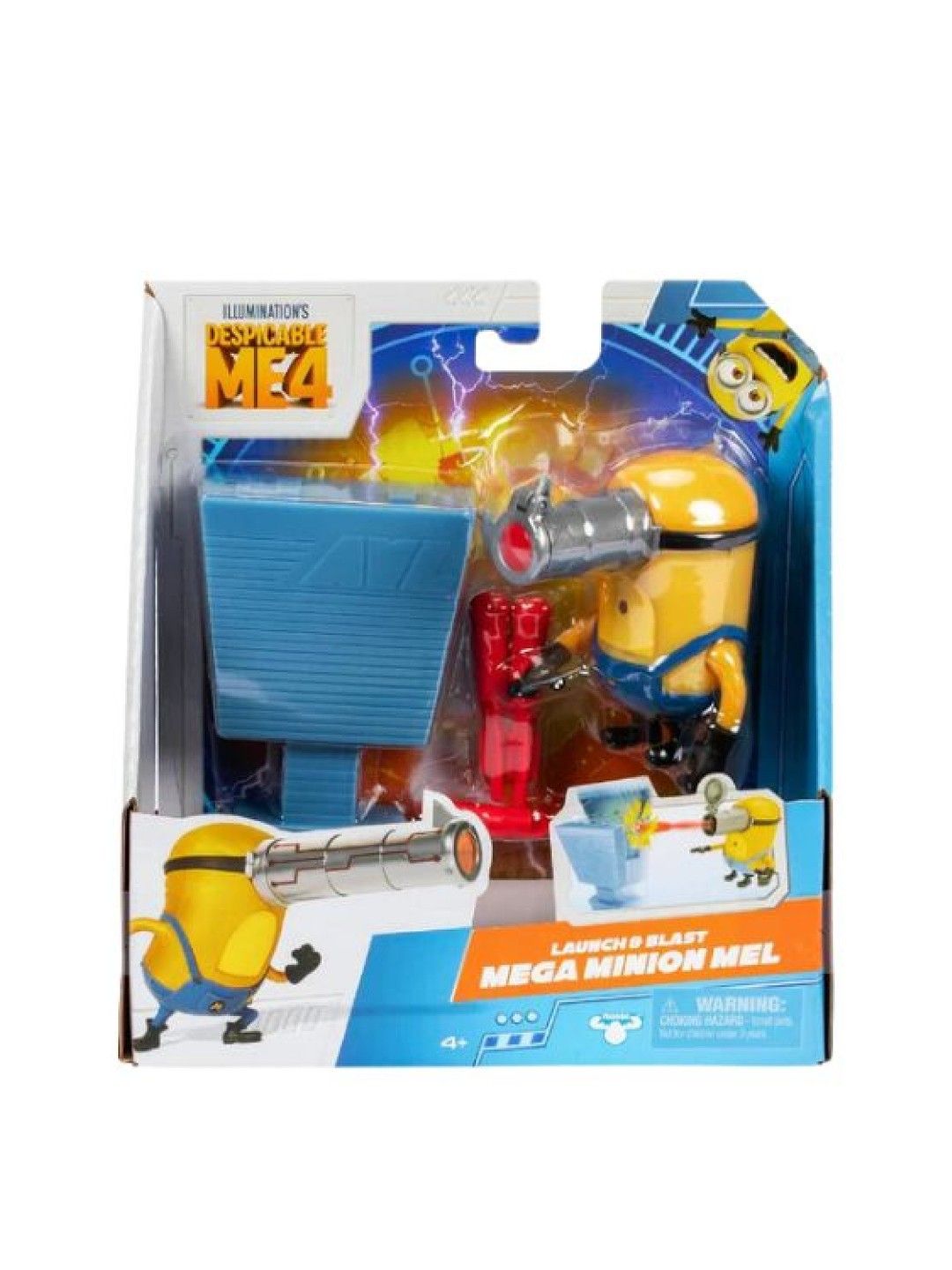 Despicable Me 4 Mega Minions Mel - Launch & Blast (No Color- Image 2)