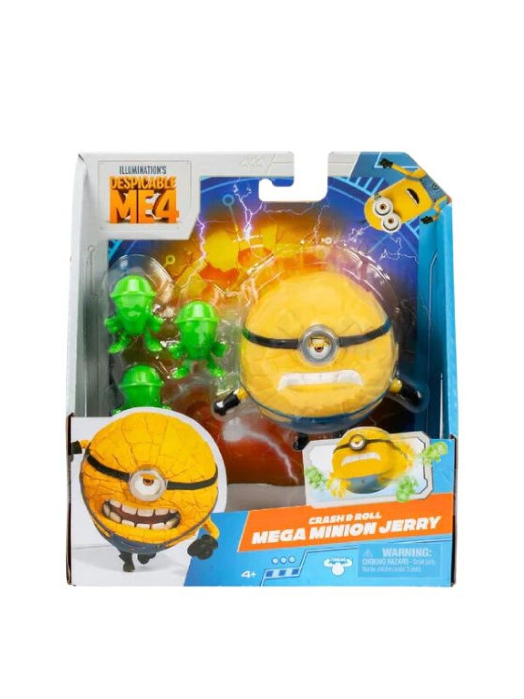 Despicable Me 4 Mega Minions Jerry - Crash & Roll (No Color- Image 2)