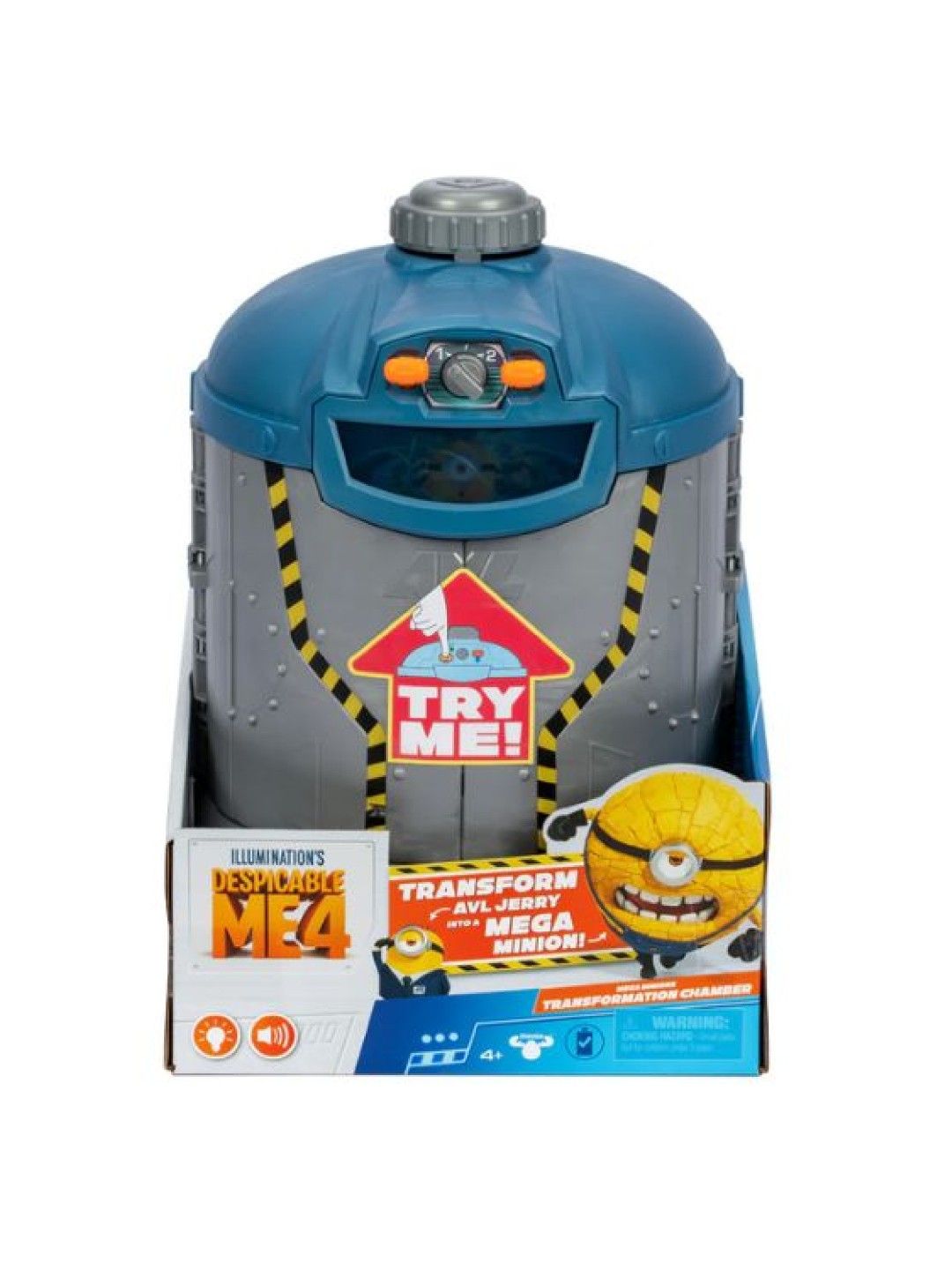 Despicable Me 4 Mega Minions Transformation Chamber (No Color- Image 3)