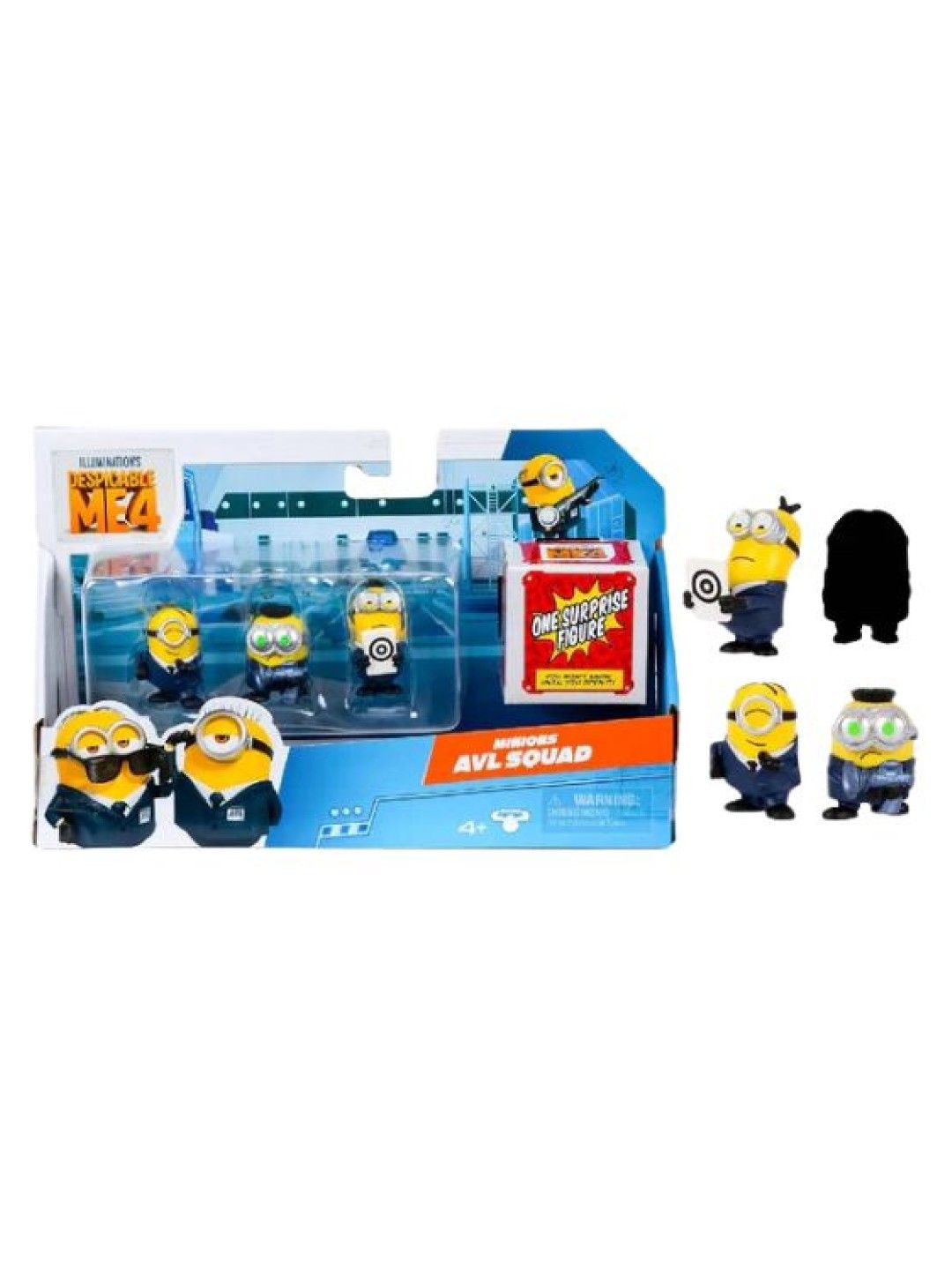 Despicable Me 4 Minions AVL Squad (No Color- Image 2)