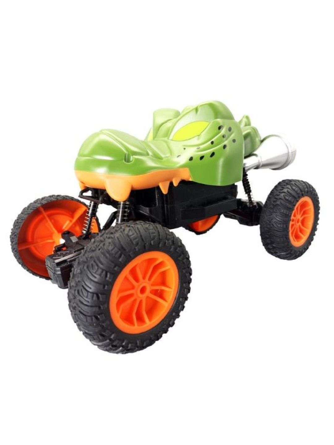 Monster Wheels 27Mhz Toy Dino Remote Control Monster Truck (Green- Image 1)