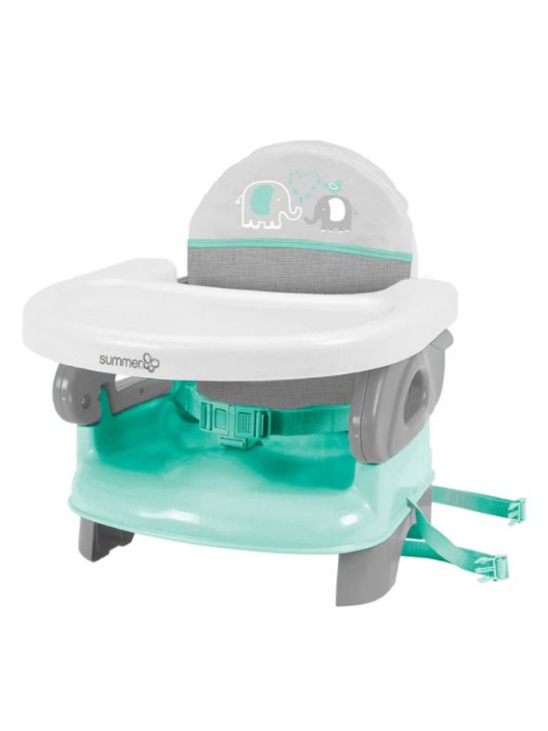 Summer Infant Deluxe Comfort Folding Booster Seat - Elephant Love