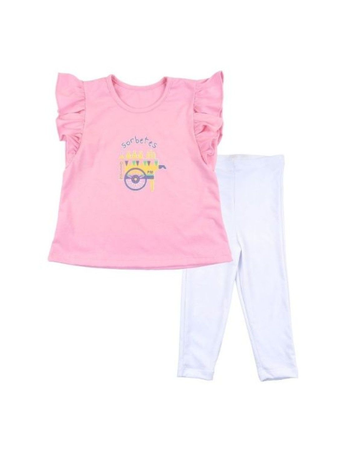 Looms Toddler Girls Blouse and Leggings Set Pinoy Streat Collection (No Color- Image 1)