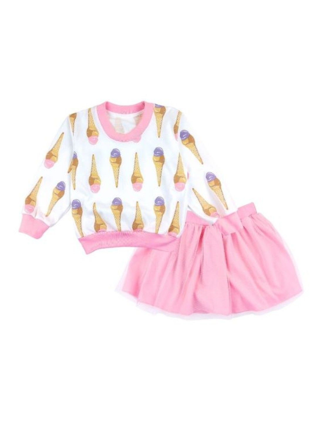 Looms Toddler Girls Sweater and Skirt Set Pinoy Streat Collection (No Color- Image 1)