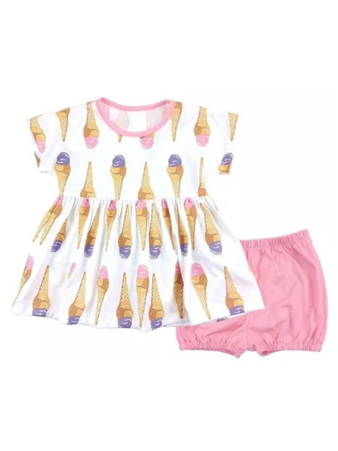 Looms Toddler Girls Dress with Bloomer Shorts Set Pinoy Streat Collection (No Color- Image 1)