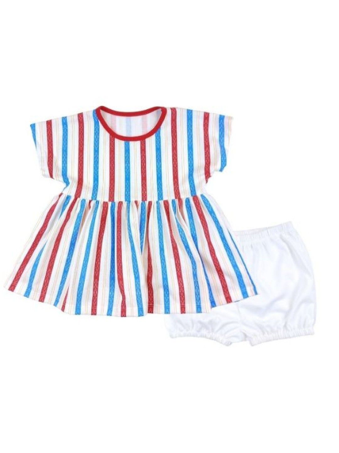 Looms Toddler Girls Dress with Bloomer Shorts Set Tapiserya Collection (No Color- Image 1)
