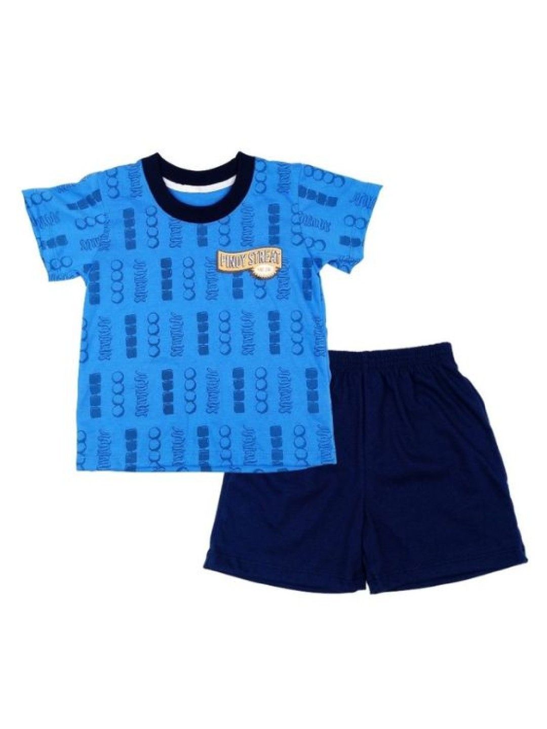 Looms Toddler Boys T-Shirt and Shorts Set Pinoy Streat Collection (No Color- Image 1)