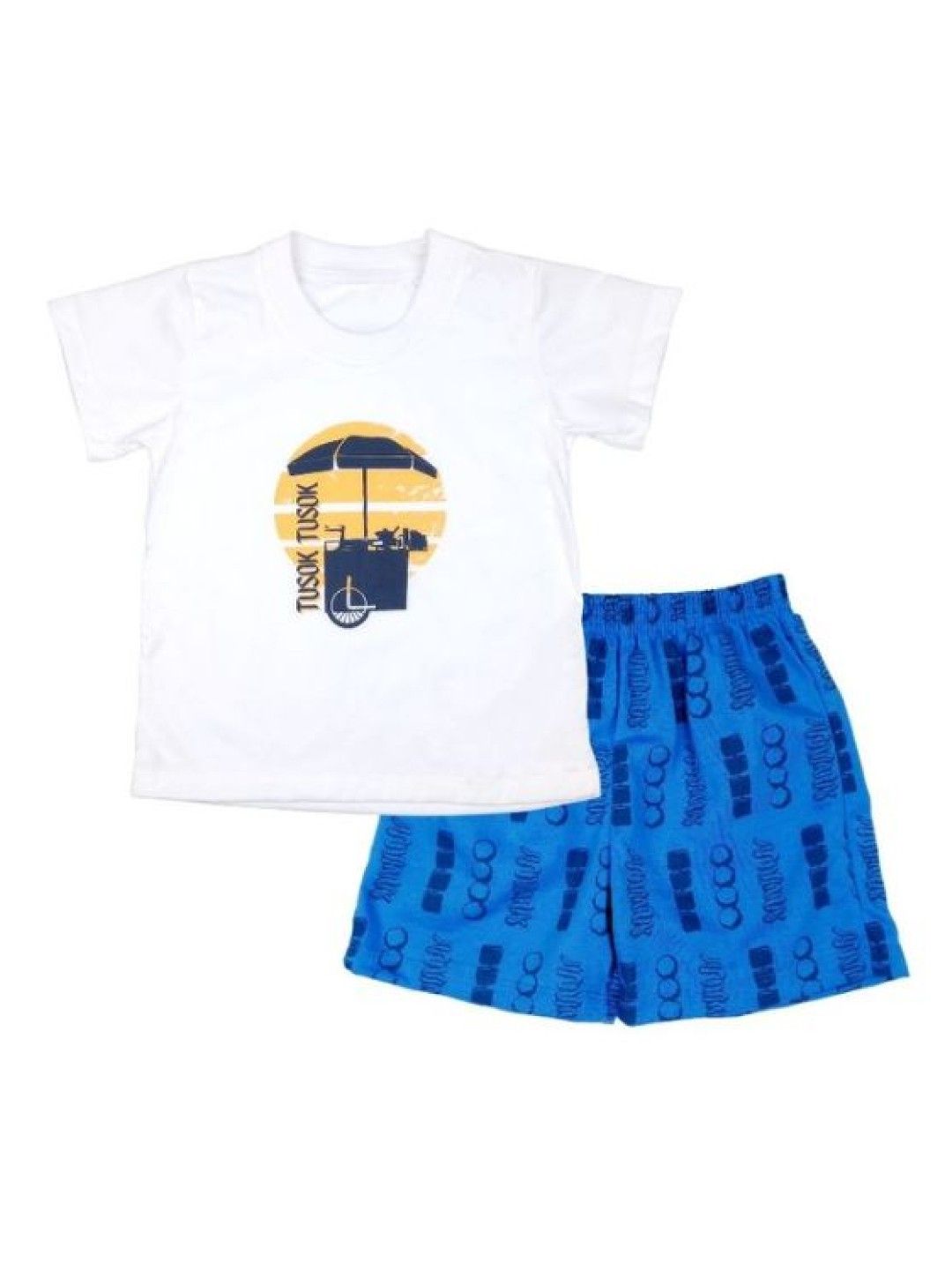 Looms Toddler Boys T-Shirt and Shorts Set Pinoy Streat Collection (No Color- Image 1)