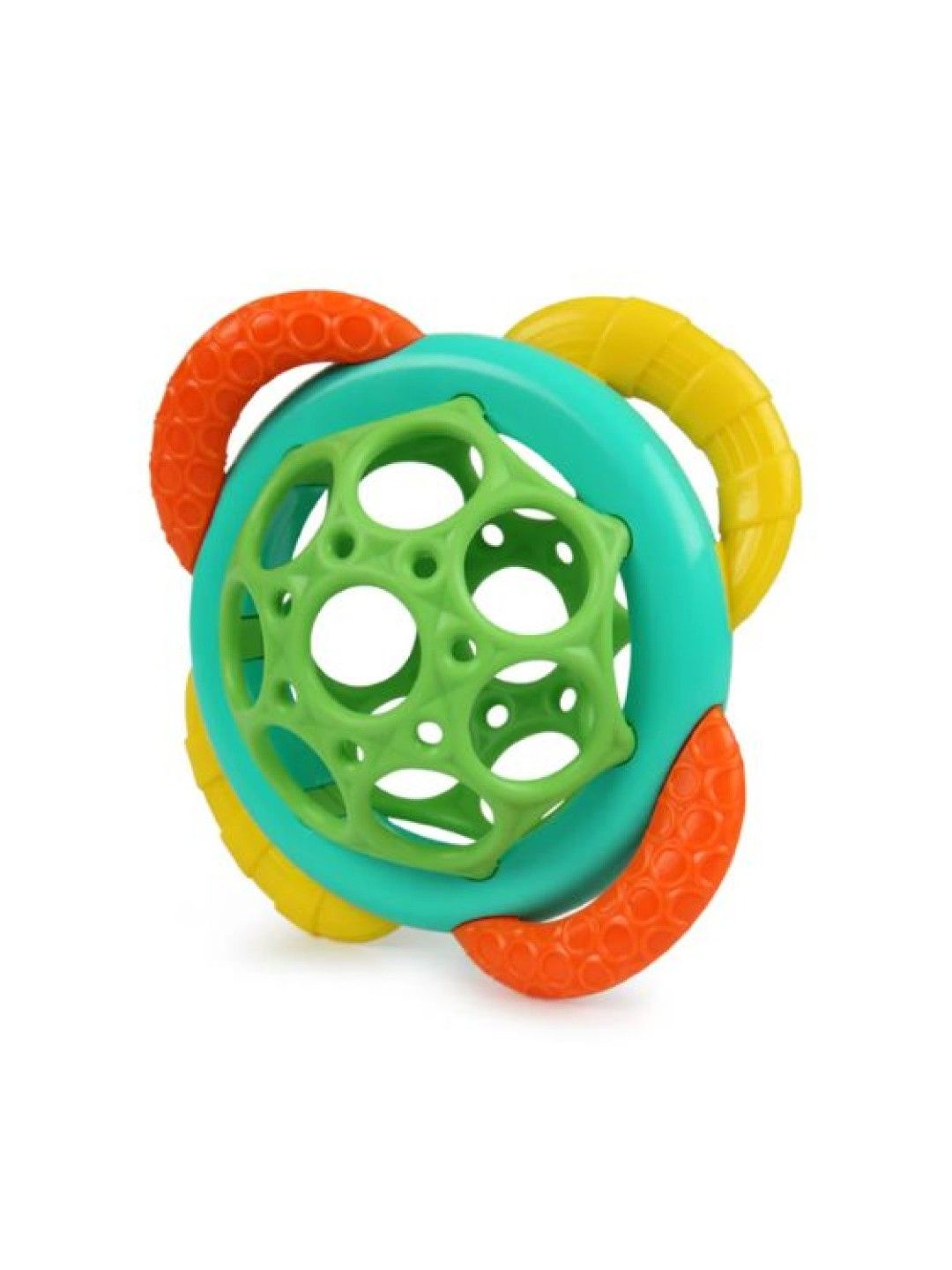 Bright Starts Oball Grasp & Teethe Easy Grasp Infant Teether Toy (No Color- Image 1)
