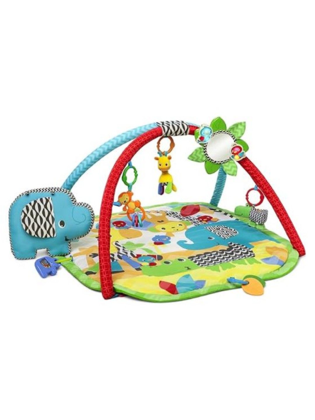 Bright Starts Sensory Safari Activity Gym (No Color- Image 1)