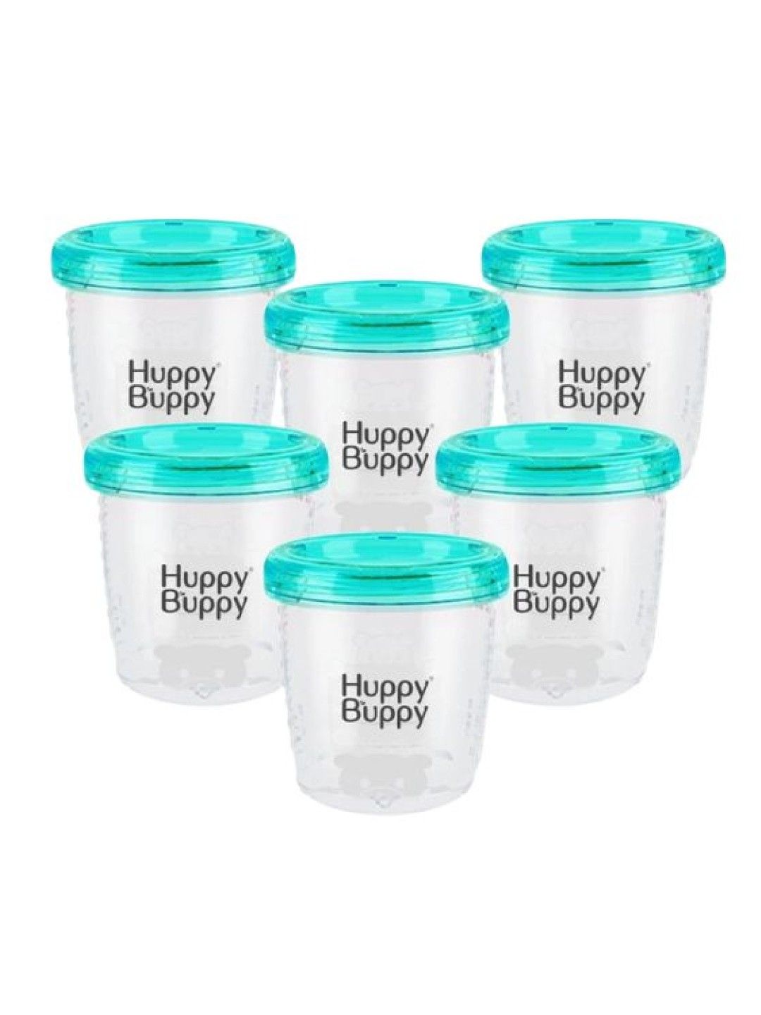 Huppy Buppy Breastmilk Storage Cups (6pcs)