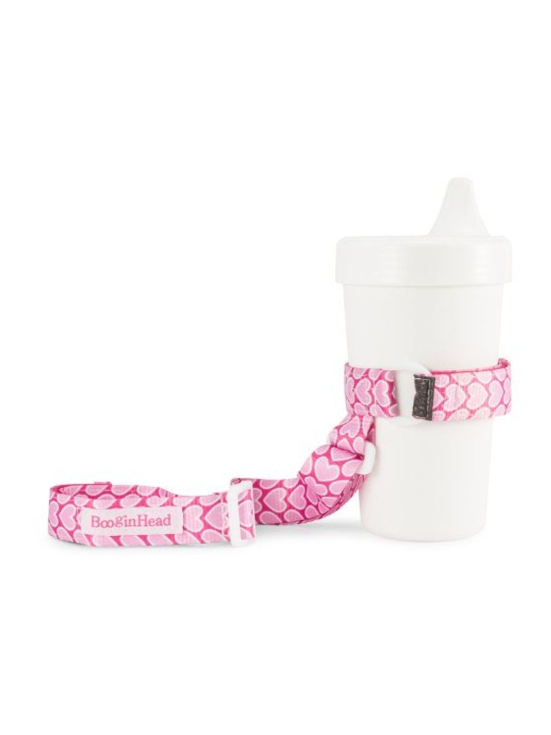 BooginHead SippiGrip Cup, Bottle & Toy Strap (Hearts- Image 2)