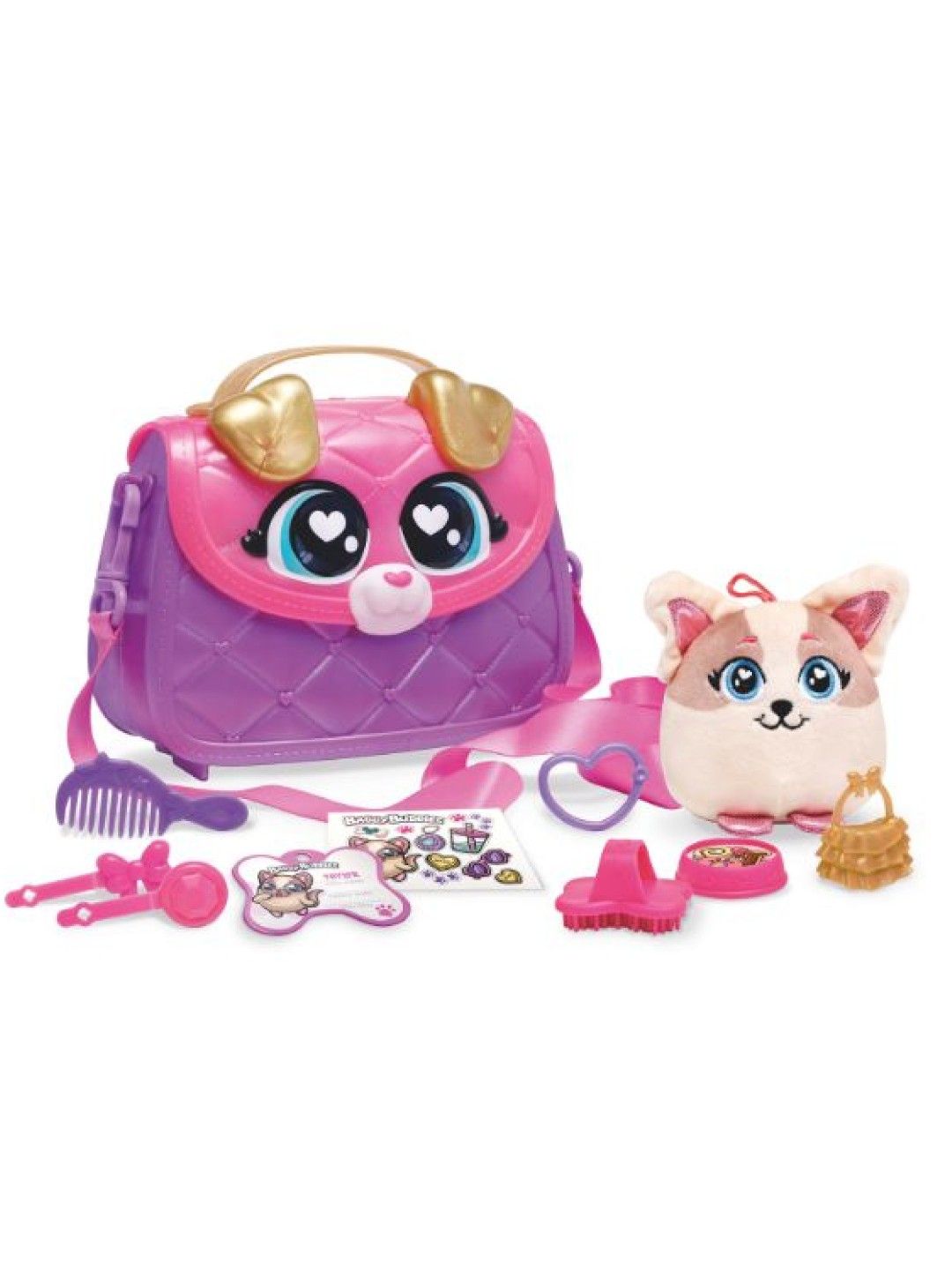 Tigerhead Glam Buddies Surprise Puppy Purse (Fuschia) (No Color- Image 1)