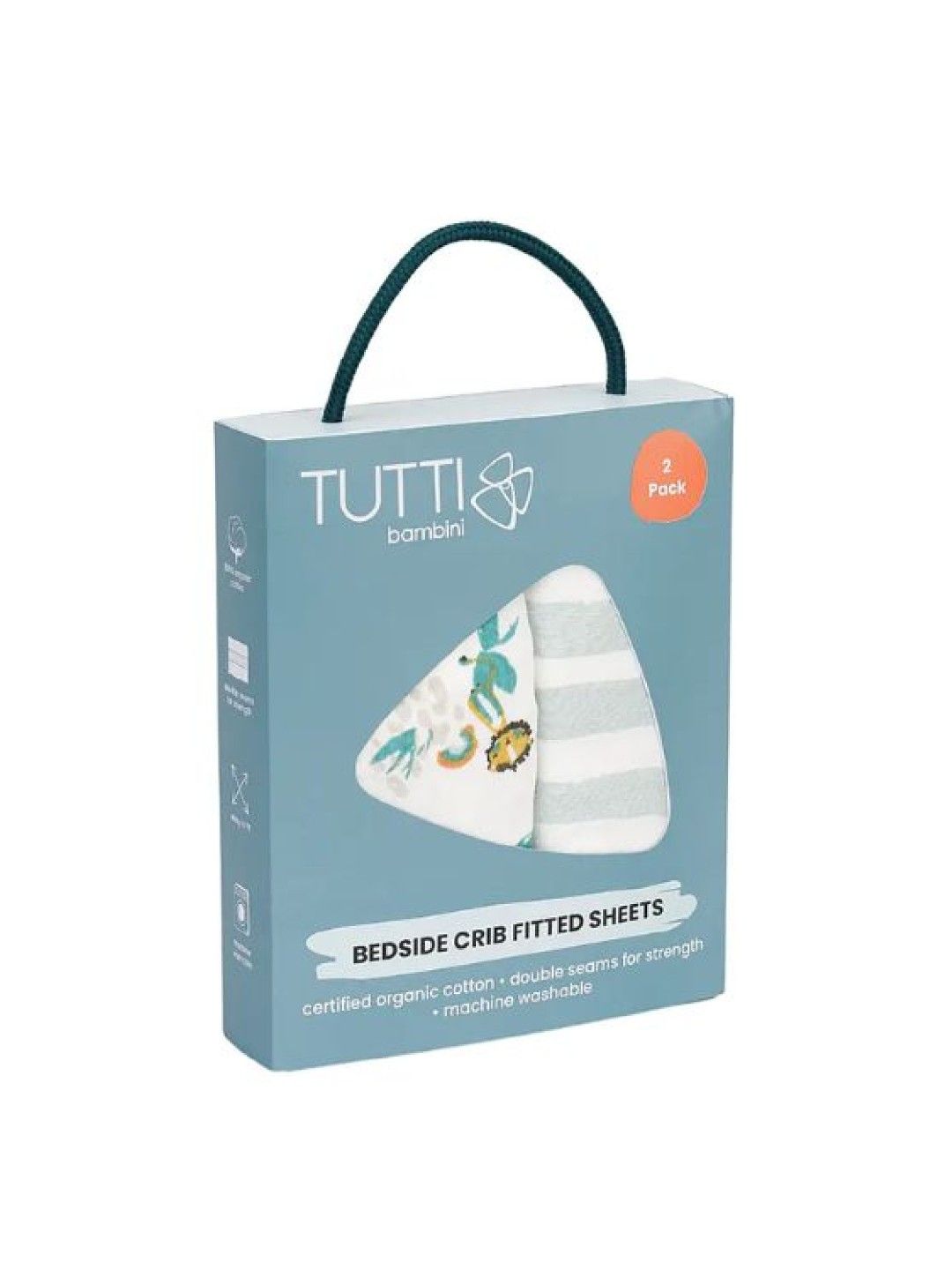 Tutti Bambini Cozee Fitted Crib Sheets (2 Pack)