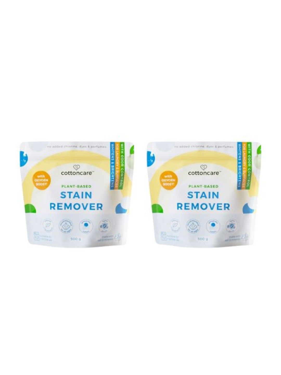 Cotton Central™ Cottoncare Plant-Based Stain Remover 2 Pack (1000g) (No Color- Image 1)