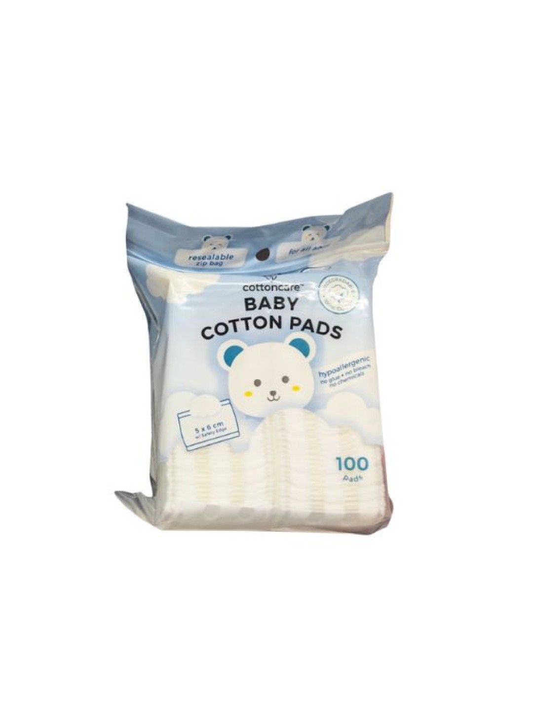 Cotton Central™ Cottoncare Baby Cotton Pads (100 Pads)