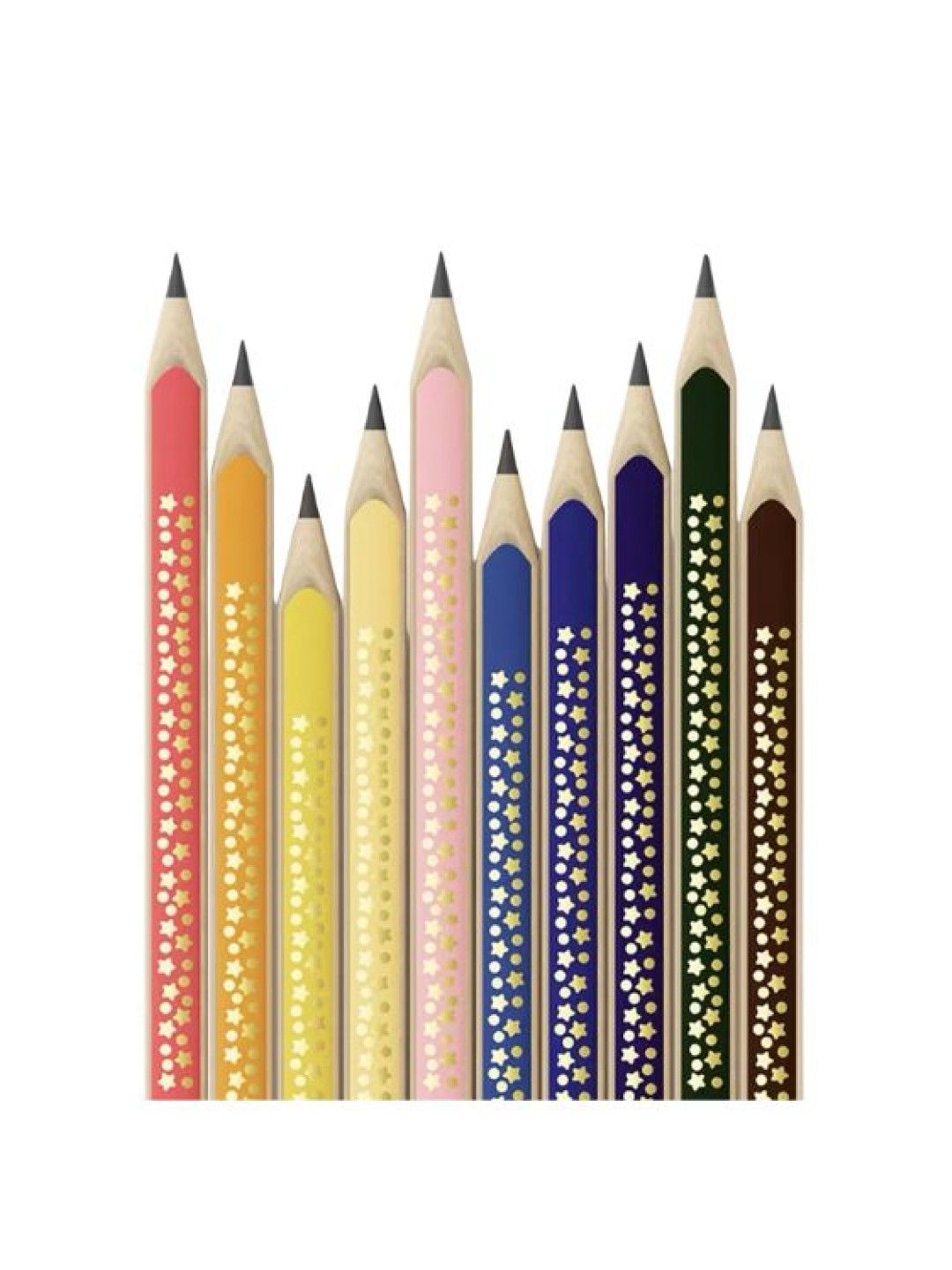 Zoy Zoii Retro 2B Pencils 10pcs (No Color- Image 1)
