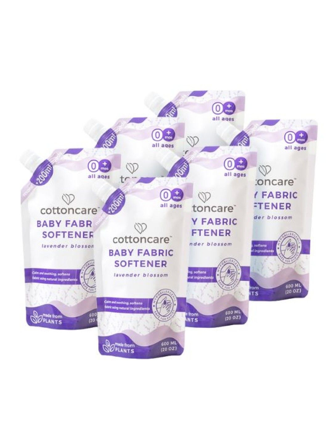Cotton Central™ Cottoncare™ Calming Lavender Natural Baby Fabric Softener (3600ml)