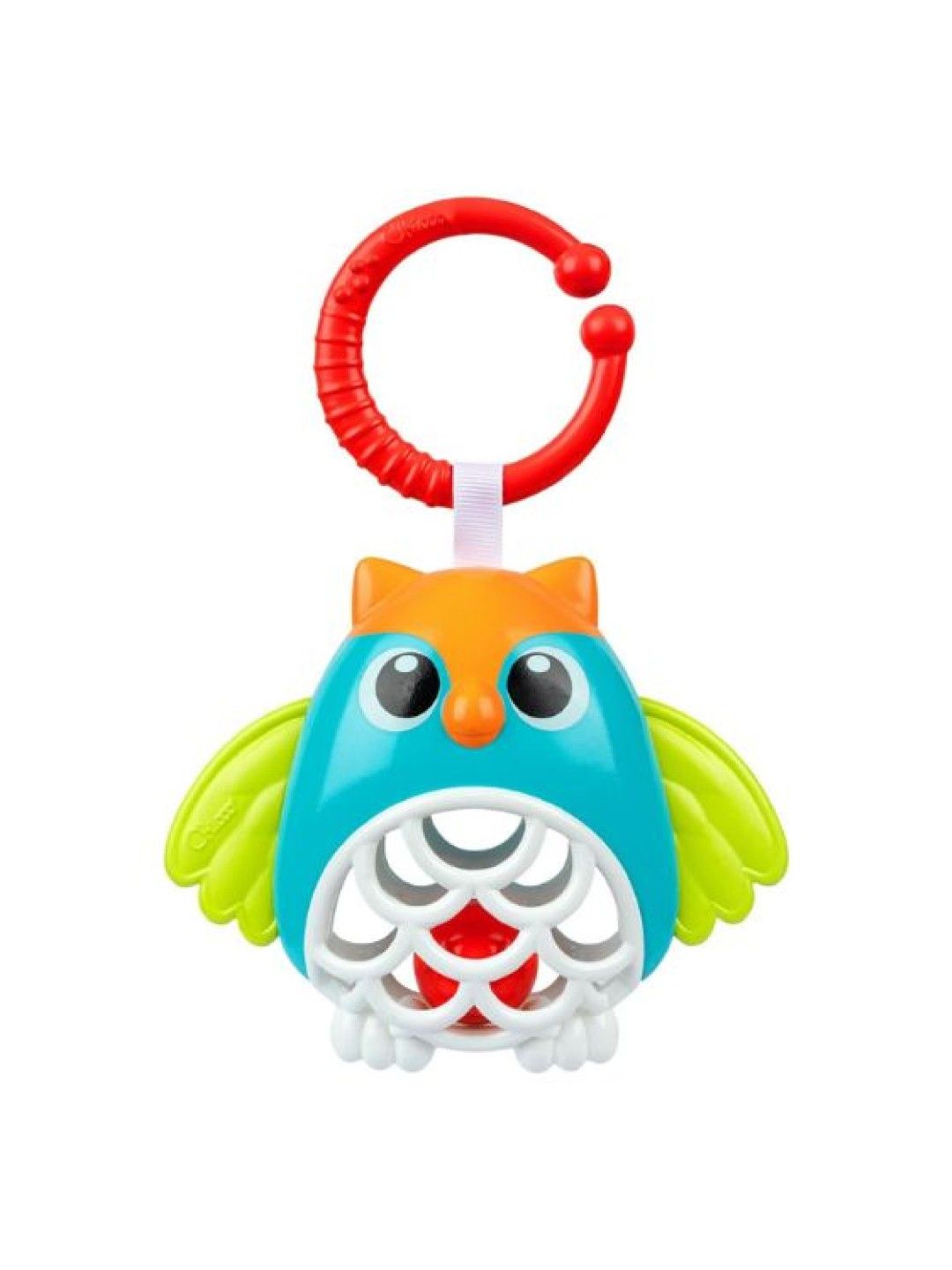 Chicco Owl Rattle Toy Teething Toy for Baby (No Color- Image 1)