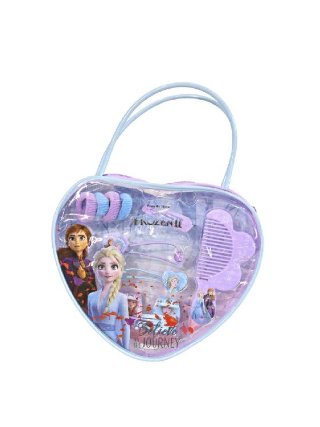 Disney Frozen Heart Shaped Hair Accessories Set (No Color- Image 1)
