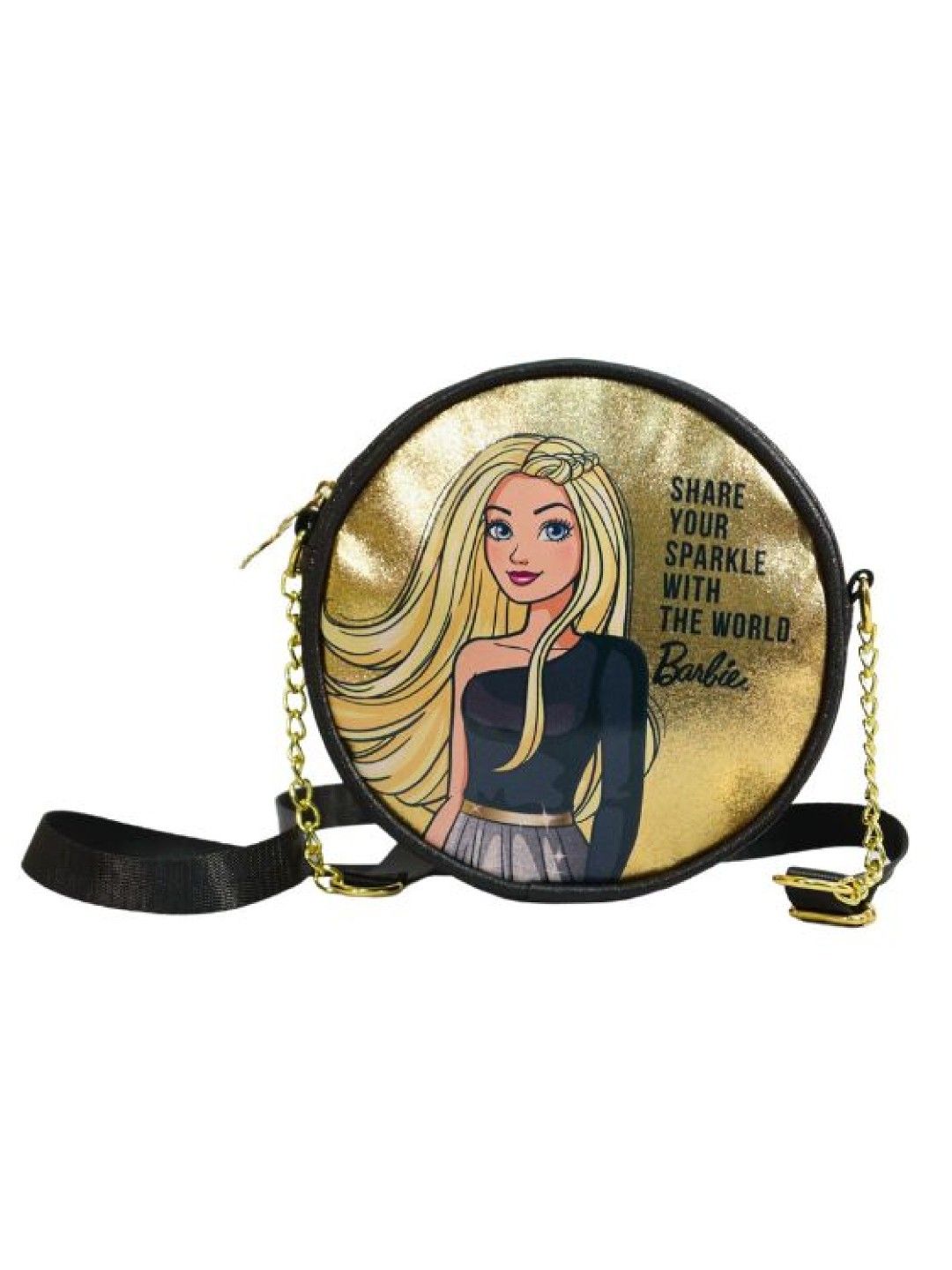 Barbie Sparkles Cute Round Sling bag (No Color- Image 1)