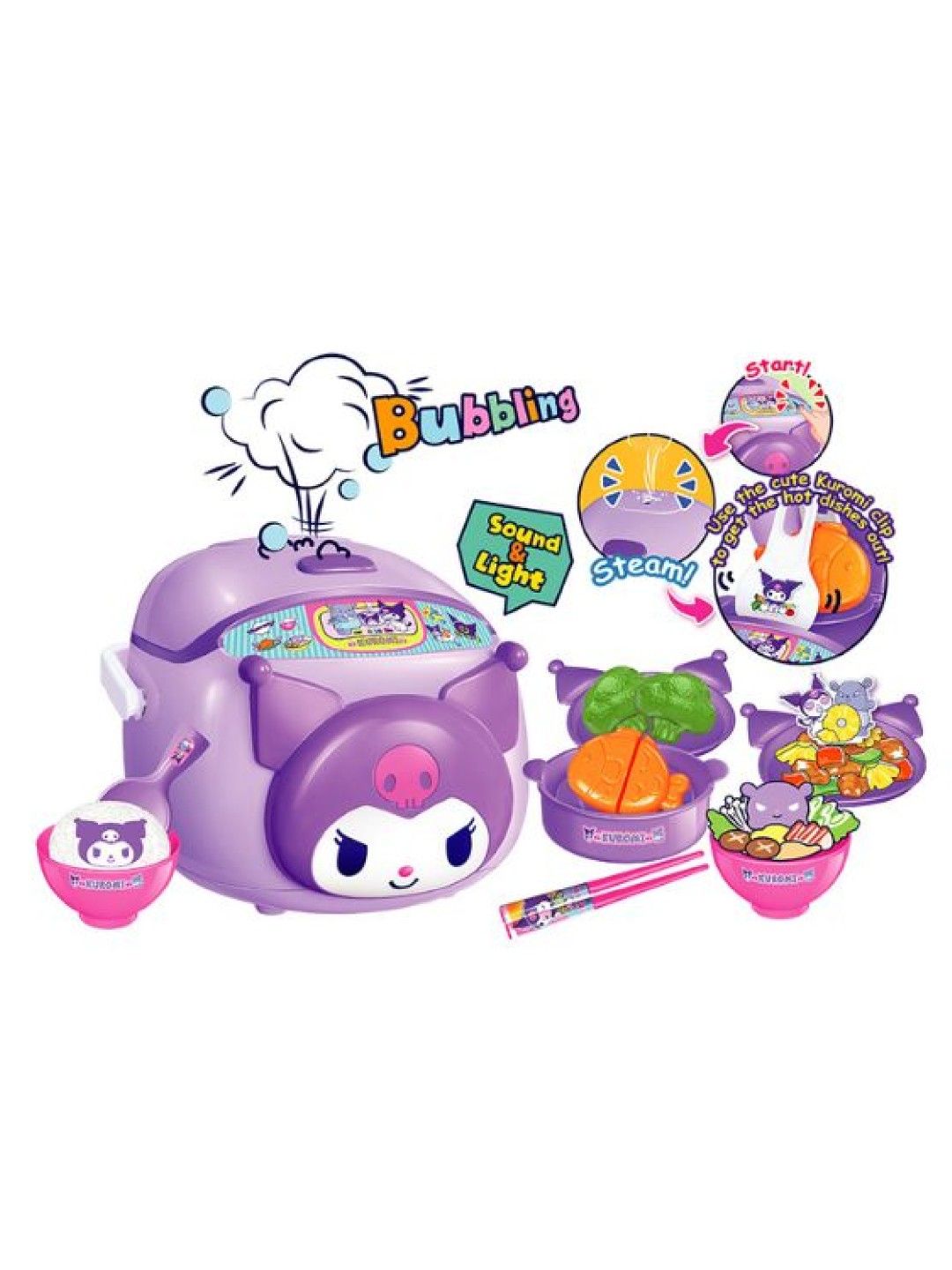 Sanrio Original Kuromi Rice Cooker (No Color- Image 1)